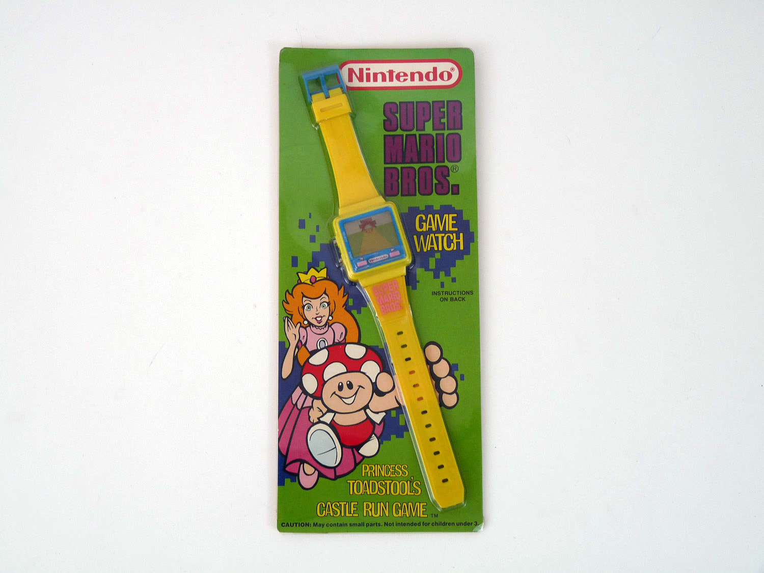 Princess Toadstool Nintendo Wrist Watch Game Super Mario Bros JunkSave