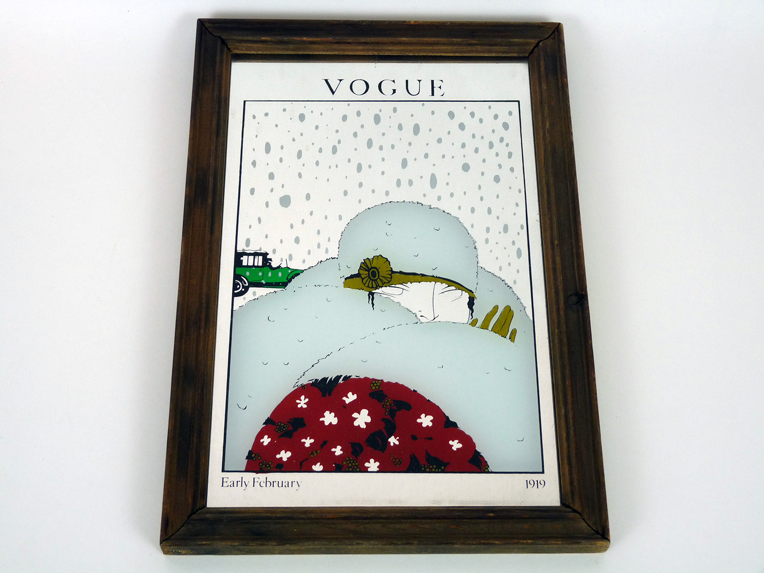 Vogue Magazine Vintage Mirror Early February 1919 JunkSave