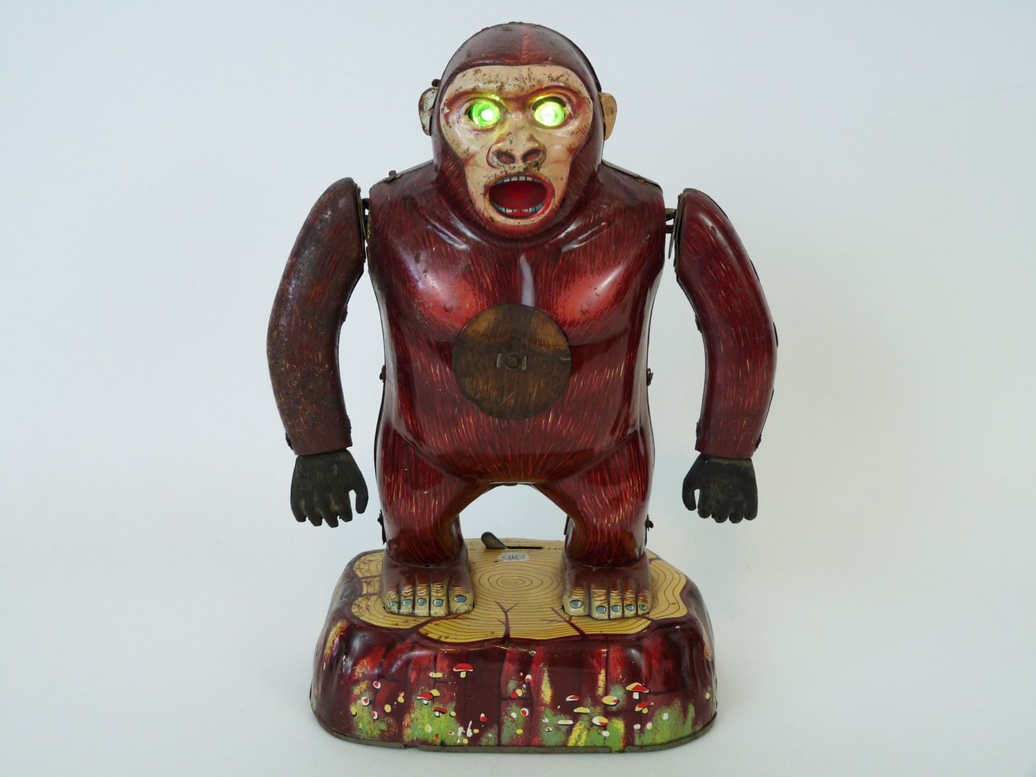 Masudaya Gorilla Battery Operated Tin Toy Modern Toys | JunkSave