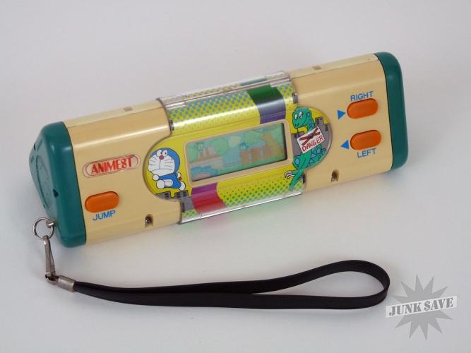 Animest Doraemon Time Machine Vintage LCD Handheld Game Triple Screen