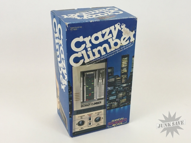 Bandai Crazy Climber VFD Tabletop Game Boxed Nice