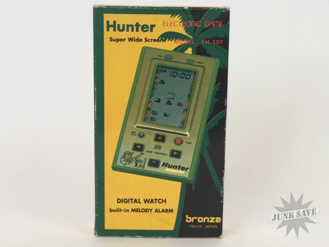 Bronza Hunter LCD Handheld Game Watch Vintage Boxed