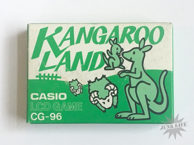 Casio LCD Kangaroo Land CG-96 Handheld Game NOS