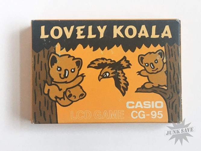 Casio LCD Lovely Koala CG-95 Handheld Game NOS