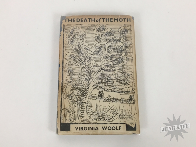 Death Of The Moth Virginia Woolf 1942 Hogarth 1st UK Edition
