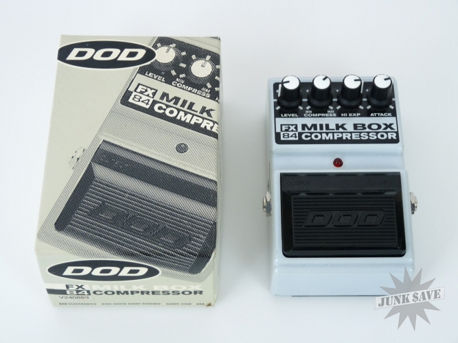 DOD Milk Box Guitar Pedal FX 84 Compressor With Box