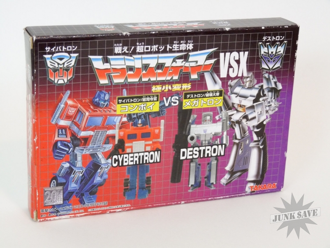Transformers VSX Set Destron Cybertron Miniature Optimus Prime Megatron G1