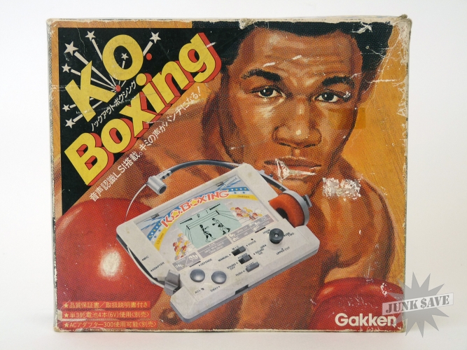 Gakken KO Boxing Electronic LCD Game with Voice Control