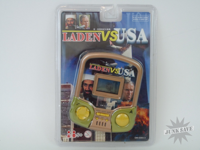 Laden VS USA 911 Handheld Video Game LCD Sept 11th