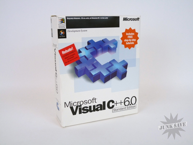 Microsoft Visual C++ Version 6 Standard Edition Programming Like New