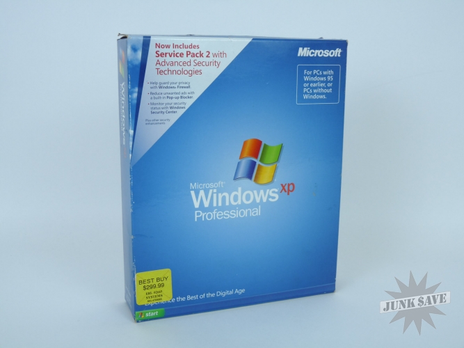 Microsoft Windows XP Professional SP2 English NEW SEALED