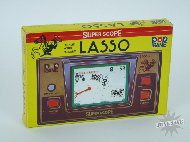 Morioka Tokei Lasso LCD Electronic Superscope Pop Game YG-0433 Minty New