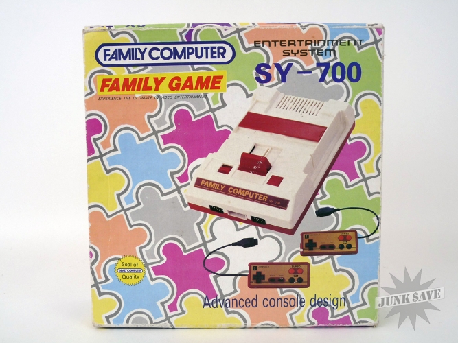 Nintendo NES Famicon Famiclone Taiwan SY-700 with Popeye
