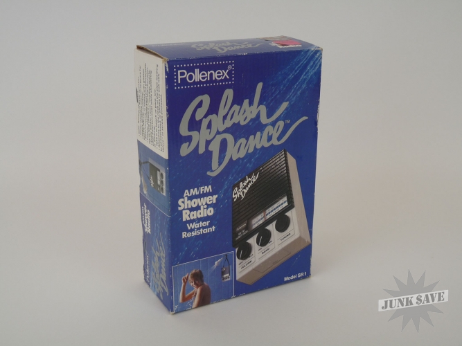 Pollenex Splash Dance Radio for Bathroom Shower