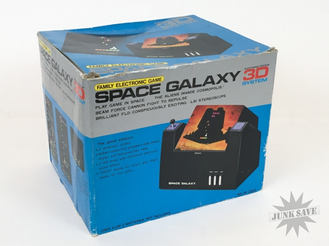 Rosy Space Galaxy 3D VFD Tabletop Game New Old Stock
