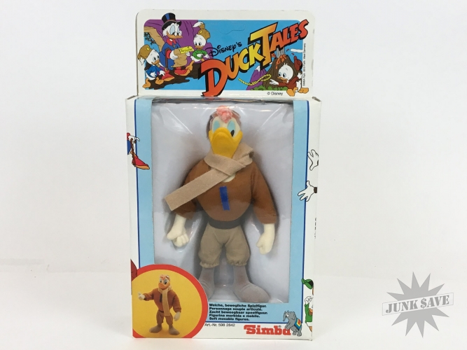 Duck Tales Launchpad McQuack Figure Doll Vintage Simba