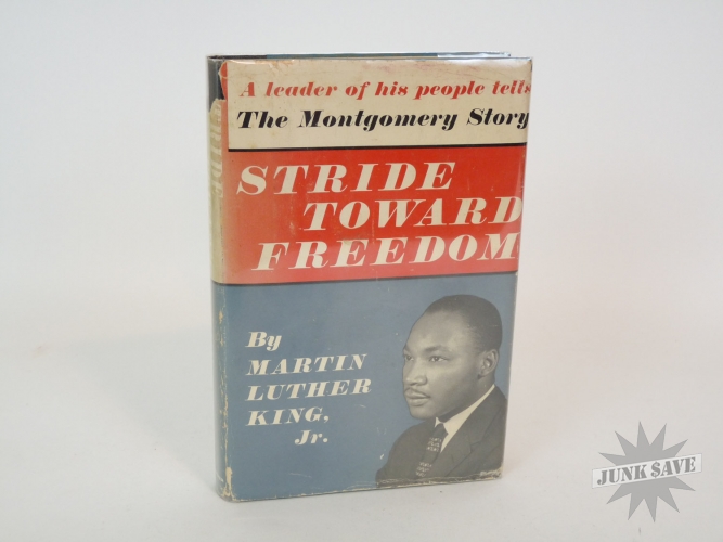 Stride Toward Freedom Martin Luther King Jr 1st Printing H-H Hardcover