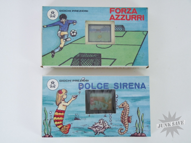 Lot of 2 Sunwing Games Sweet Mermaid and Soccer LCD New