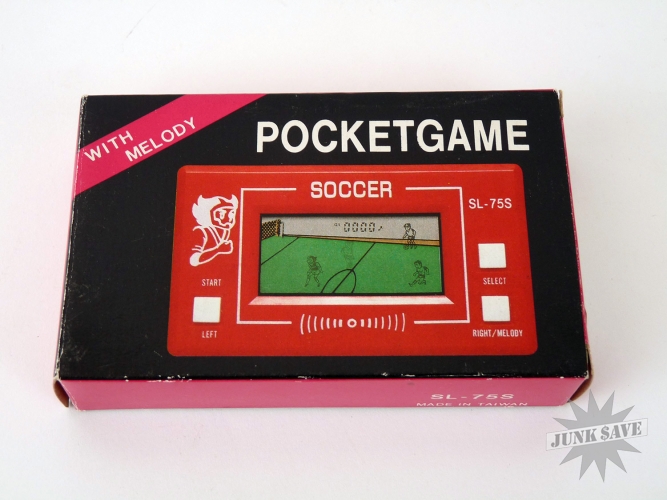 Sunwing Soccer Vintage Handheld LCD Game Mint In Box