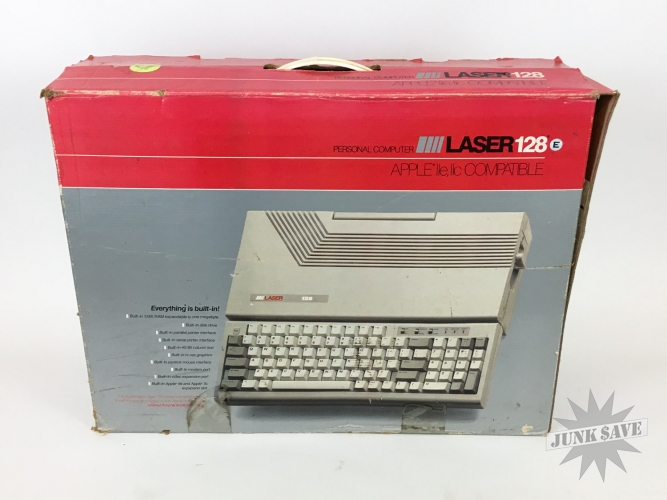 V-Tech Laser 128 Apple II Vintage Computer Box Only