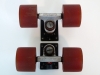 Vintage ACS-500 Skateboard Trucks With OJ Wheels