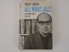 All What Jazz Record Diary Hardcover by Philip Larkin