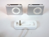 2x Apple iPod Shuffle 1GB Silver 2nd Generation