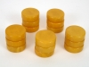 Crisloid Backgammon 15 Pieces Butterscotch Bakelite